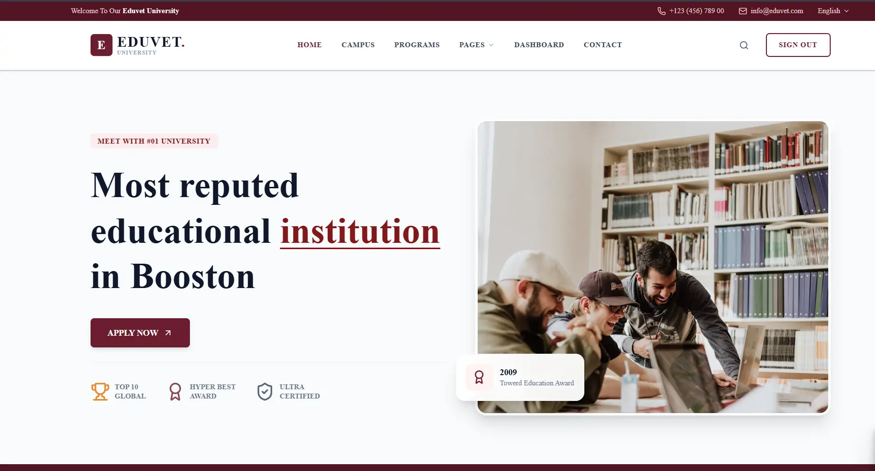 Eduvet project preview